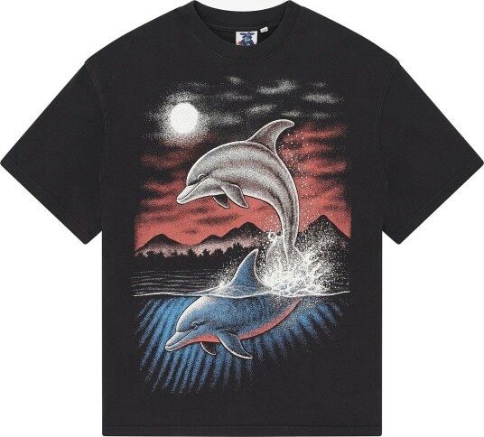 Deus Ex Machina Lovers Os Tee BLACK BEAUTY M
