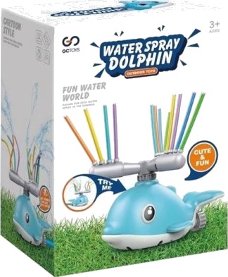 Ikke Vist_V Leketøy Rottary Sprinkler Dolphin 99910