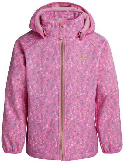 Petite Chérie Atelier Jade Softshelljakke Pink Flowers 86-92 Petite Chérie Atelier Jade Softshelljakke Pink Flowers 86-92