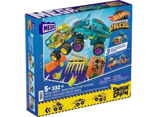 Mega Hw Monster Trucks Mega Wrex Stunt Course
