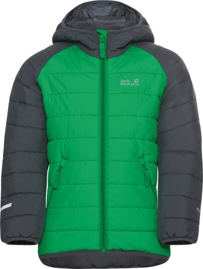 Jack Wolfskin Kid's Zenon Jacket Mystic Green 176
