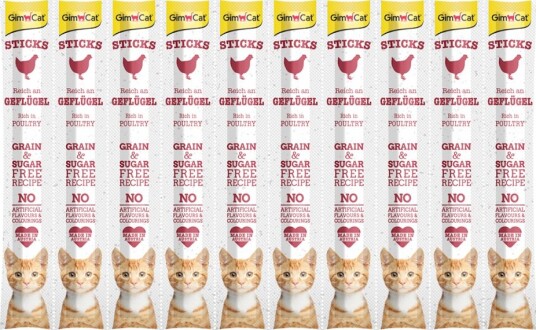 Gimcat Sticks Fjærkre 30 Stk