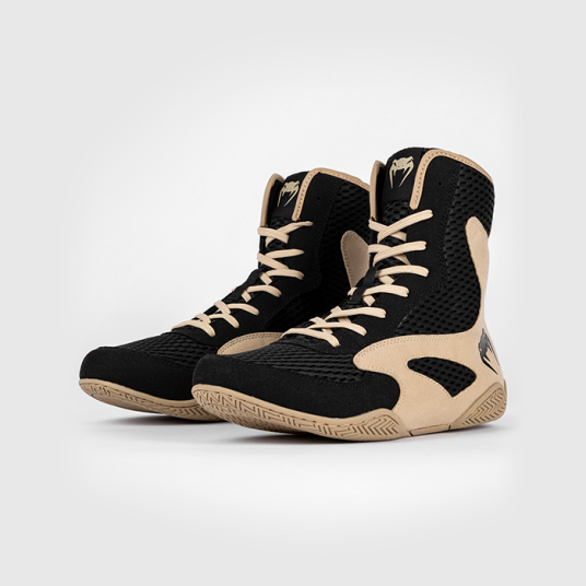 Venum Contender Boksesko Svart/Beige Svart/Sand OS