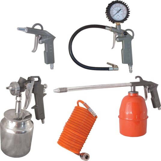 Pansam Kompressortilbehørssett A533010 For Maling 5 Deler