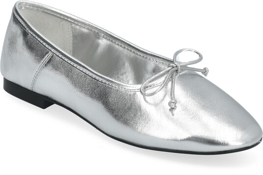 Mango | Metallic Ballet Flats | 36