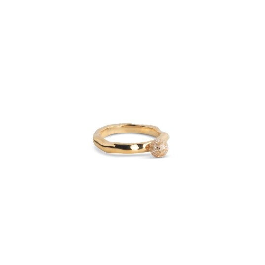 Enamel Copenhagen Ariel Sparkle Ring Gullfarge 57 mm Enamel Copenhagen Ariel Sparkle Ring Gullfarge 57 mm