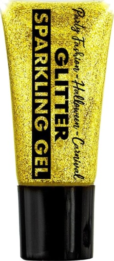 Gullfarget Glittergele 25 ml