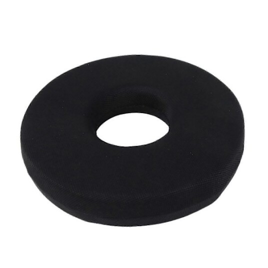 Smerte lindrende sittepute i memory foam med hull for halebein for hemoroider hoftebursitt og generell halebeinsmerte Smerte lindrende sittepute i memory foam med hull for halebein for hemoroider hoftebursitt og generell halebeinsmerte