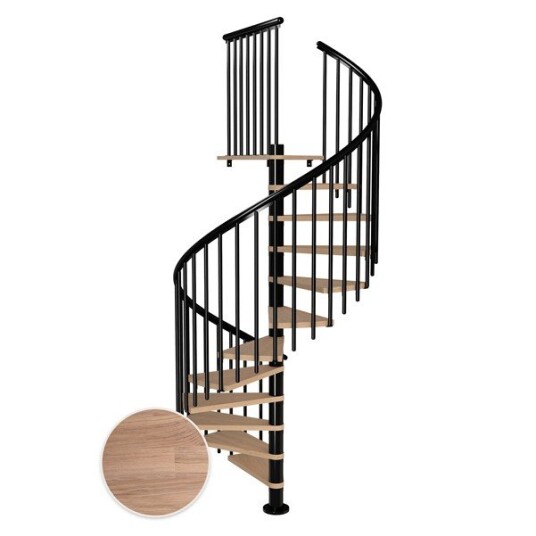 Dolle Montreal Spiral Eik H-oljet 9005 Classic4 11T Ø160