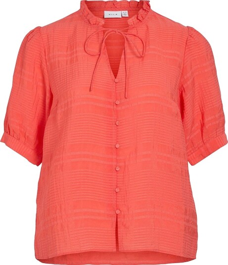 Vila Skjorte viJilala 2/4 Shirt Rosa