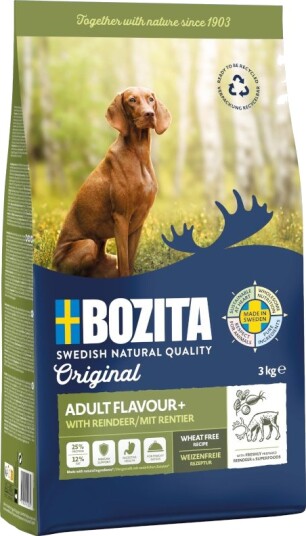 Bozita Tørrfôr Adult Original Flavour Plus Med Reinsdyr 2 X 3 kg Bozita Tørrfôr Adult Original Flavour Plus Med Reinsdyr 2 X 3 kg