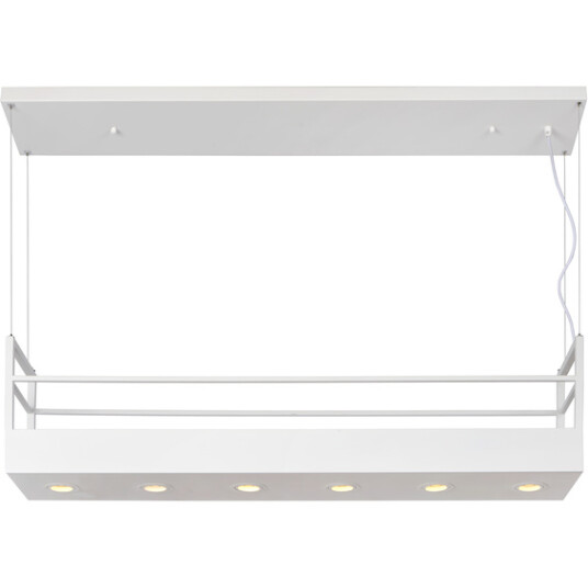 Lucide Miravelle Pendellampe 6xE27 Hvit Lucide Miravelle Pendellampe 6xE27 Hvit