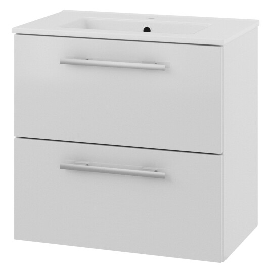 Linn Bad Ingrid Smal D35cm Servantskap Hvit Matt / 60cm