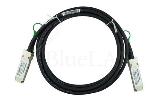 Blueoptics Jnp-Qsfp-Dac-0.5M-Bl 0,5 M Qsfp Qsfp Hankjønn/Hankjønn