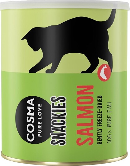 Cosma Snackies Maxi Tube Frysetørkede Kattesnacks Laks 120 G Cosma Snackies Maxi Tube Frysetørkede Kattesnacks Laks 120 G
