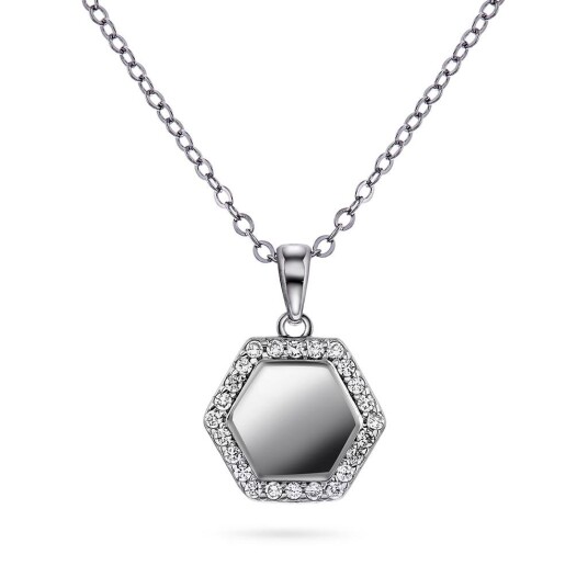 Pan Jewelry Smykke i 925 sølv med zirkonia Pan Jewelry Smykke i 925 sølv med zirkonia