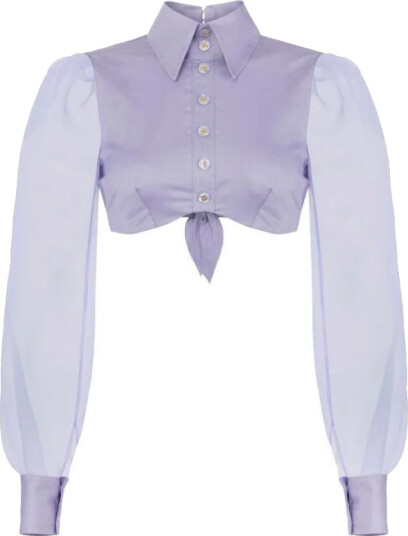 Elisabetta Franchi Dame Bluser & Skjorter Lilla L,