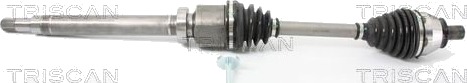 TRISCAN 8540 16617 Drivaksel TRISCAN 8540 16617 Drivaksel