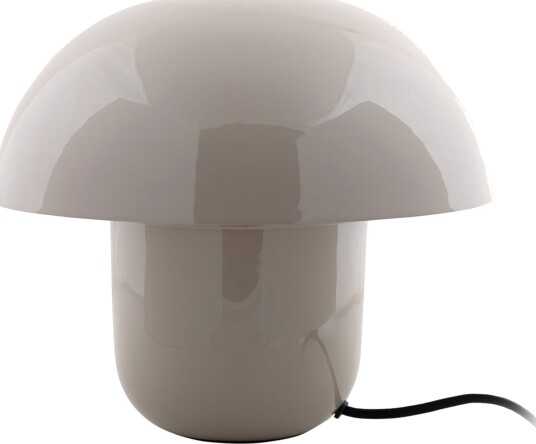 PresentTime Fat Mushroom Bordlampe Warm Grey