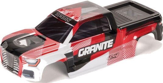 ARRMA ARA-1622 Granite Clipless Body Red