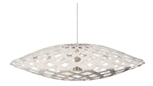 David Trubridge - Flax Pendel Ø80 Hvit 2 Sider