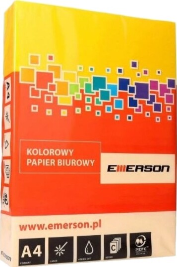 Emerson Kopipapir A4 80 G Gul 500 Ark
