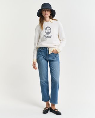 Gant Jeans med rette ben DARK BLUE VINTAGE 27