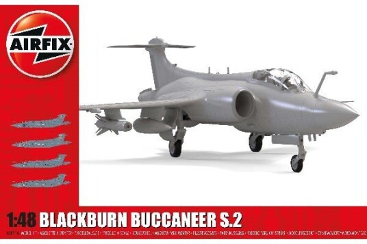 Airfix Blackburn Buccaneer S.2 Modellfly 1:48 i Modellbygging