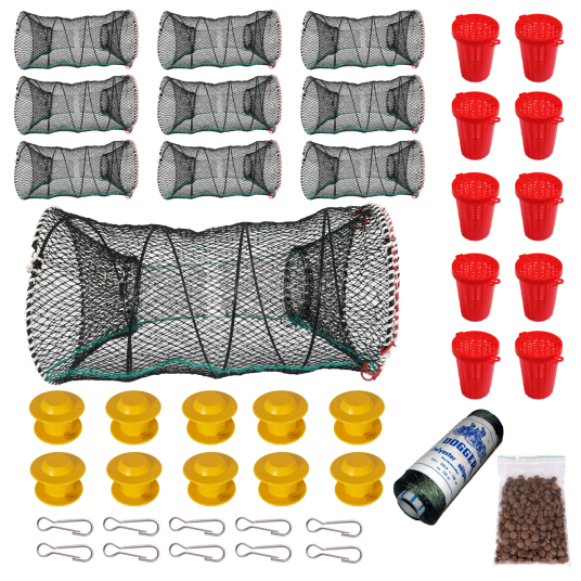 Kräftfiskepaket Komplett 10 pack