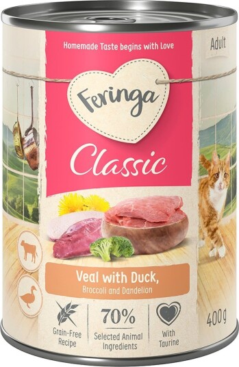 Feringa Classic Meat-Meny And & Kalv 6 x 400 g Feringa Classic Meat-Meny And & Kalv 6 x 400 g