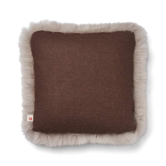 Natures Collection Classic Collection Ullpute LanghÄret 52x52 cm Brun / Dove Natures Collection Classic Collection Ullpute LanghÄret 52x52 cm Brun / Dove