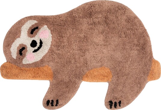 Sass & Belle Gulvteppe 70x48 Happy Sloth