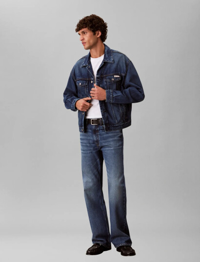 Calvin Klein Jeans 90S Horizon Trucker Blue L Calvin Klein Jeans 90S Horizon Trucker Blue L