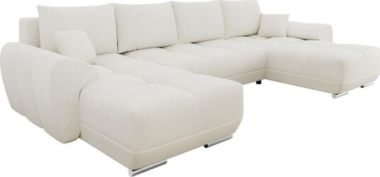 Simerly Sovesofa Dobbeldivan 4 seter Lys grå