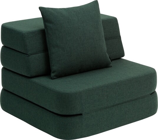 by KlipKlap 3 Fold Sofa Single Deep Green by KlipKlap 3 Fold Sofa Single Deep Green