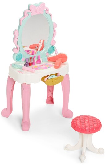 Cloudberry Castle Sminkebord med Lyd og Lys Rosa