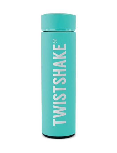 Twistshake Twistshake Hot Or Cold Bottle 420Ml Pastel Green - Green - 420 ml