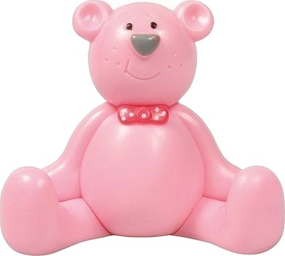 Cake Star Kaketopp  Rosa Bamse | Slikkepott.No