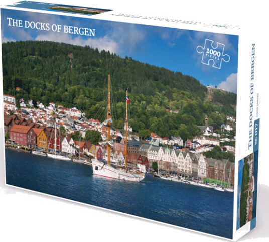 Vennerød Forlag Vennerød Puslespill 1000 Brikker The Docks Of Bergen Vennerød Forlag Vennerød Puslespill 1000 Brikker The Docks Of Bergen