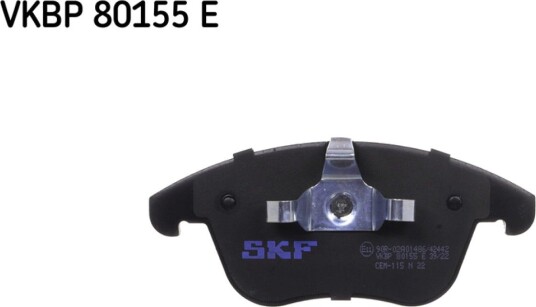 Bremseklosser SKF VKBP 80155 E Bremseklosser SKF VKBP 80155 E