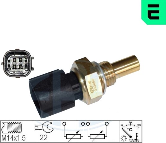 Sensor, motortemperatur ERA 330856