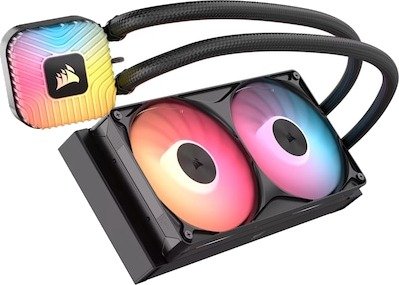 Corsair NAUTILUS II 240 RS ARGB Kjøler Sort Corsair NAUTILUS II 240 RS ARGB Kjøler Sort