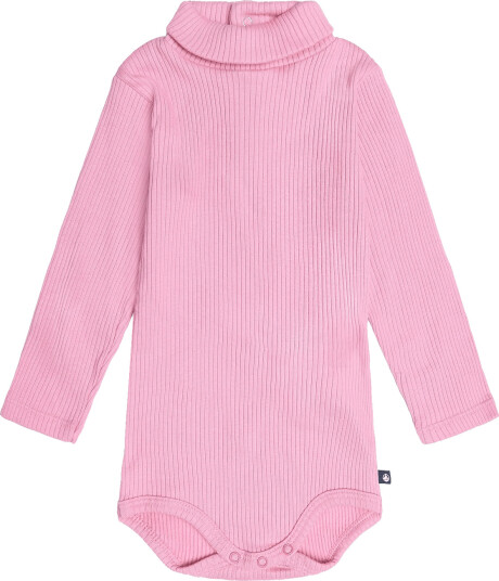 Petit Bateau Sf Bodies Acol Ml Pink 74