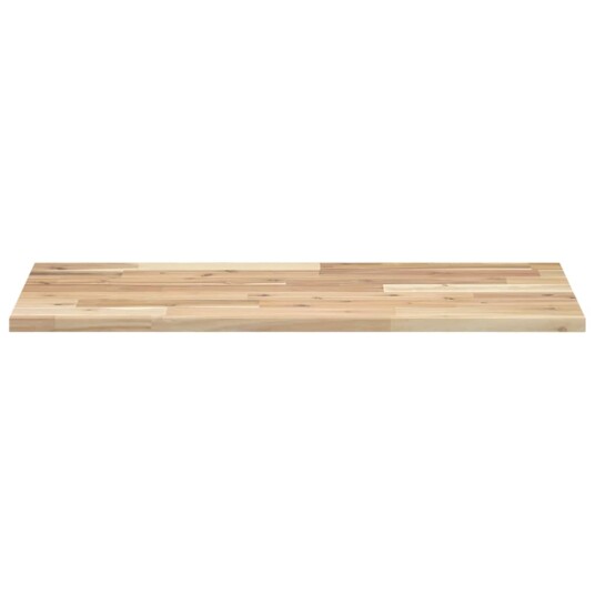 Plate til baderomsskap ubehandlet 80x40x2 cm heltre akasie Plate til baderomsskap ubehandlet 80x40x2 cm heltre akasie