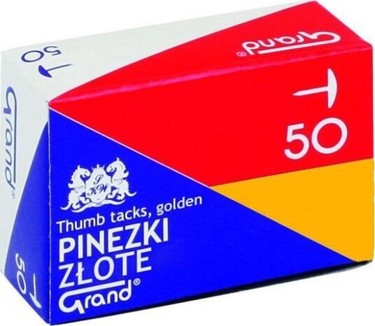 Staples Gold Pins 50 Stk Staples Gold Pins 50 Stk