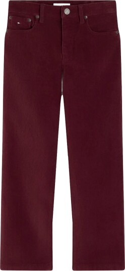 Tommy Hilfiger Relaxed Fit Cord Pant Burgundy 176
