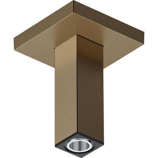 Hansgrohe dusjarm, 10 cm, børstet bronse