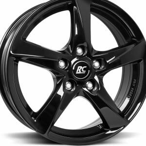 Brock RC30 Shiny Black 6.5x16 5/100 ET41 B56.1