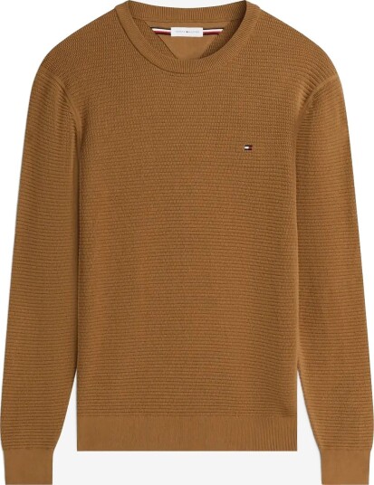 Tommy Hilfiger Seasonal Structure Crew Neck   SAHARA   XXL