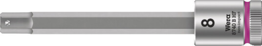 Wera Bitshylsa 3/8 Zyklop 8740 Bhf Hex-Plus 8,0x100mm